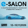   Přípravy 8. ročníku e-SALON už jsou v plném proudu. Půjde o nejlépe obsazený veletrh čisté mobility v historii 